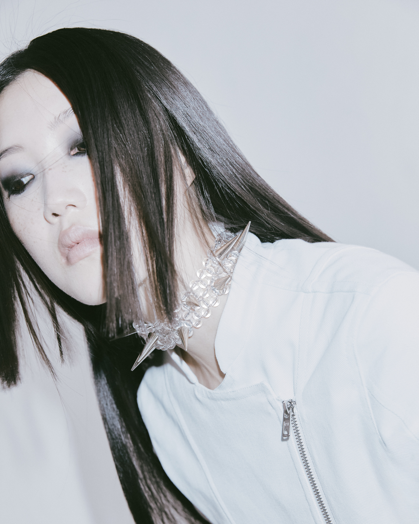 SHEER PEARL SPIRE CHOKER