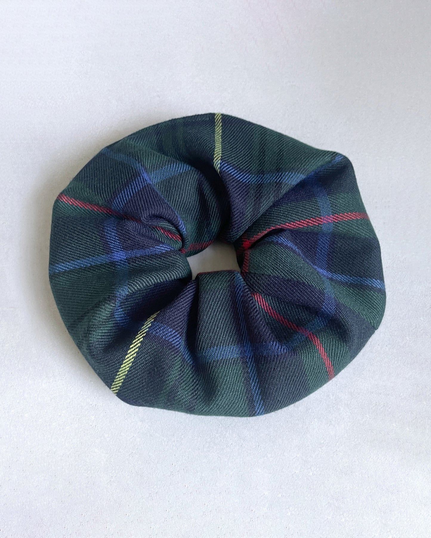 TARTAN CHECK HAIR TIE