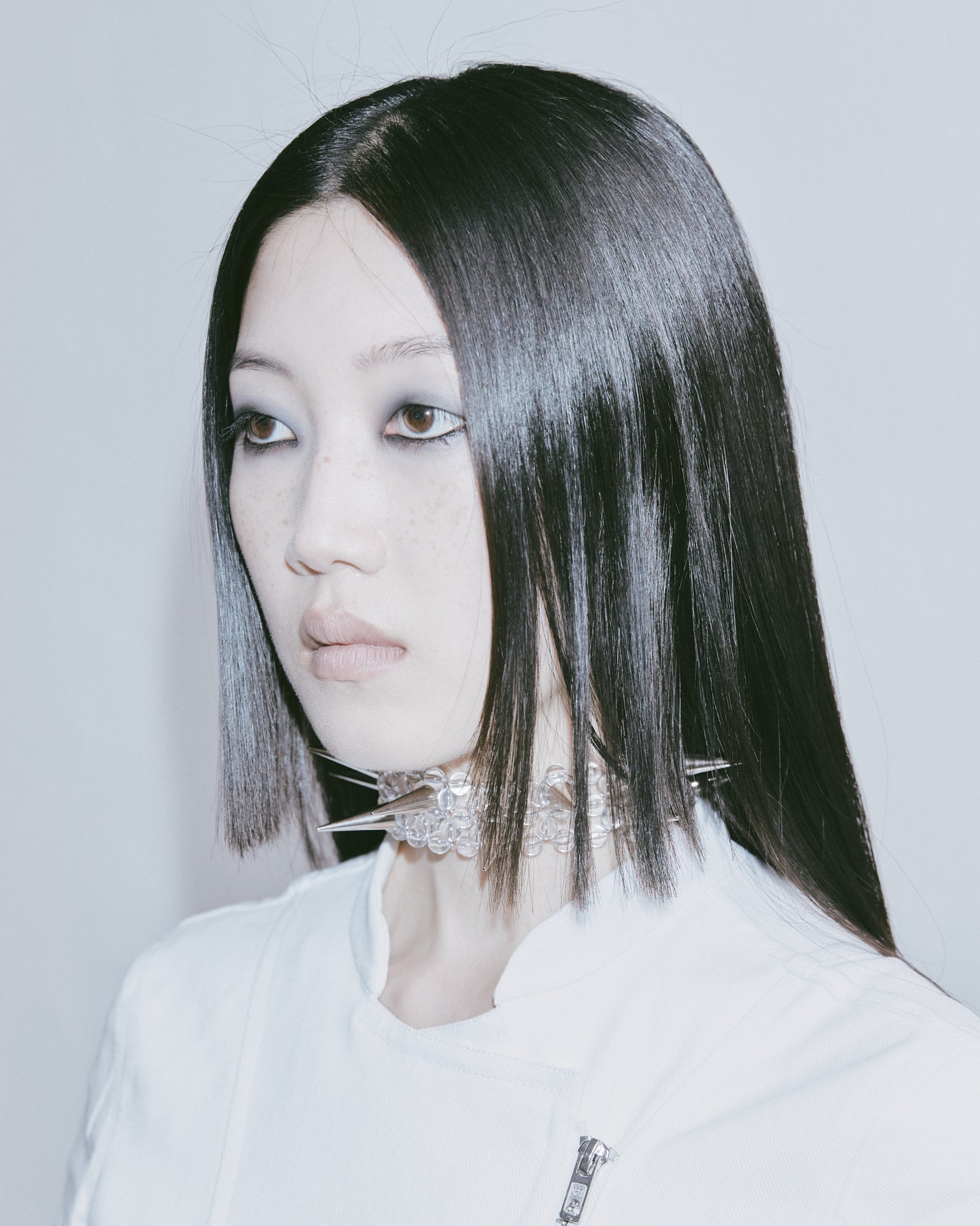 SHEER PEARL SPIRE CHOKER