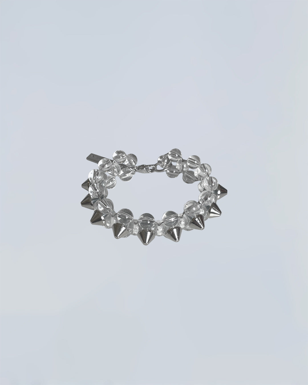 SHEER PEARL STUDS CHOKER LABUBU SIZE